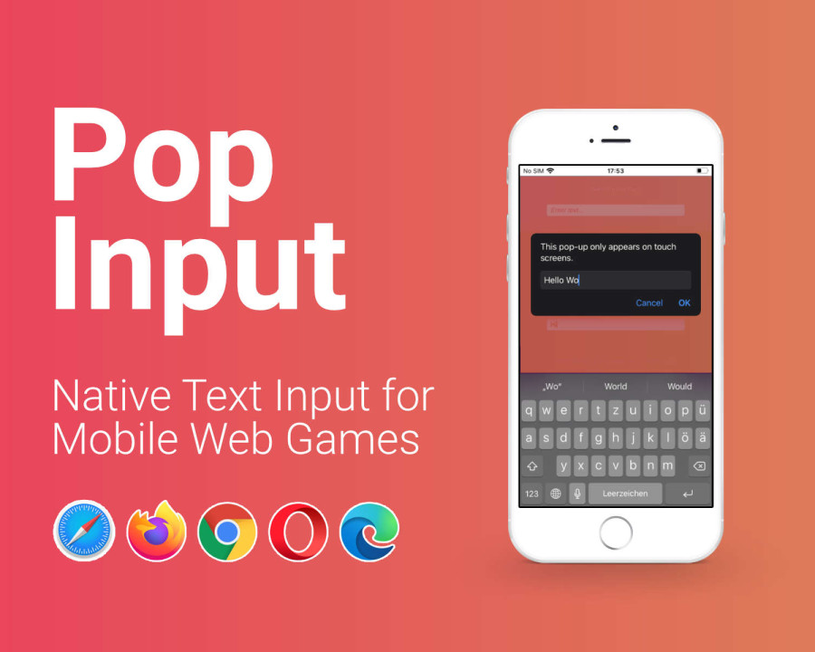 Pop Input